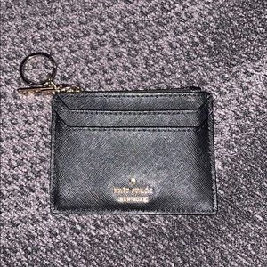 EUC kate spade keychain cardholder/wallet